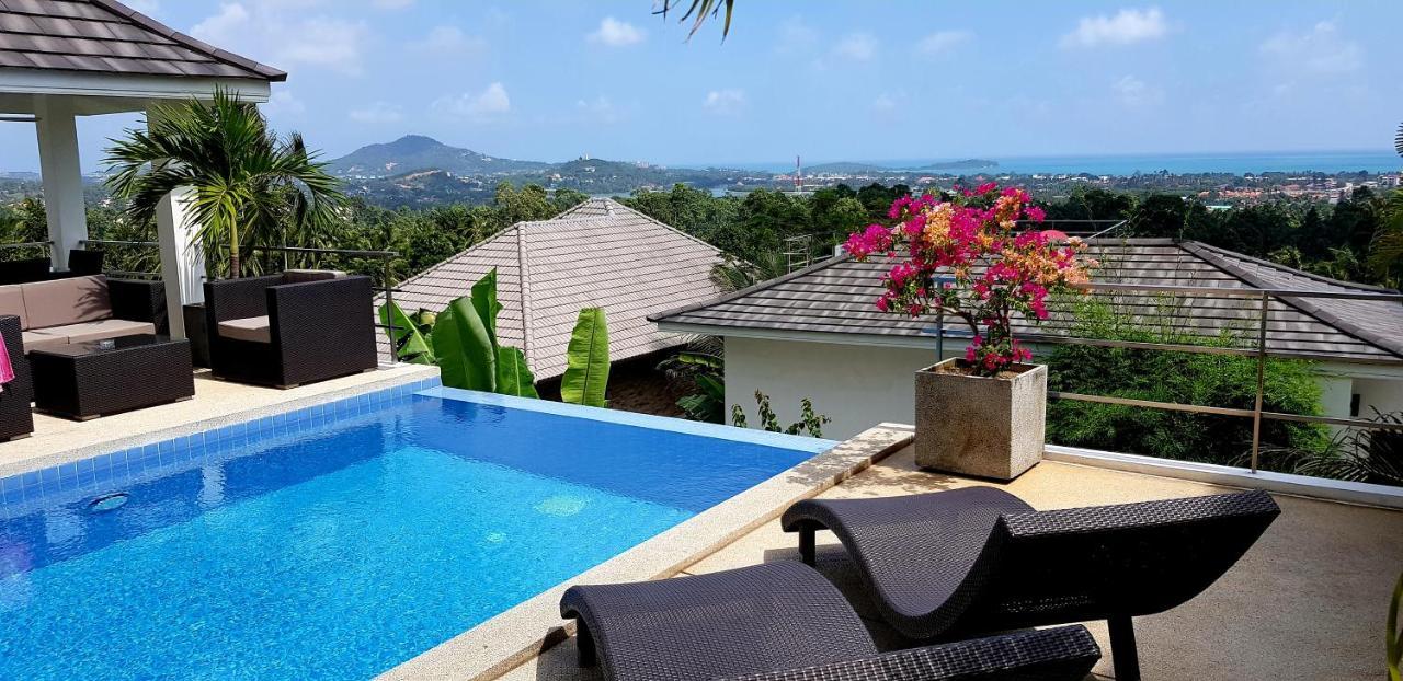 Villa Paradise, Pool And Sea View Praia Chaweng Exterior foto